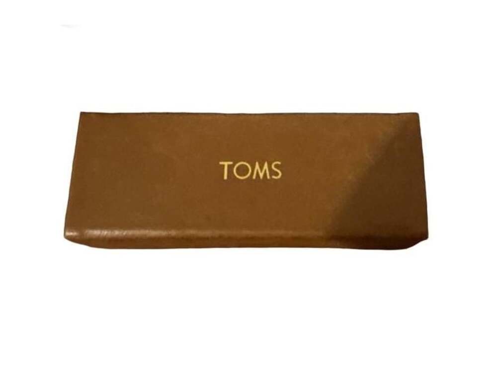 Toms Eyewear Case With Microfiber Cleaning Cloth